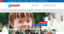 Desktop Screenshot of lebenshilfe-neuss.de